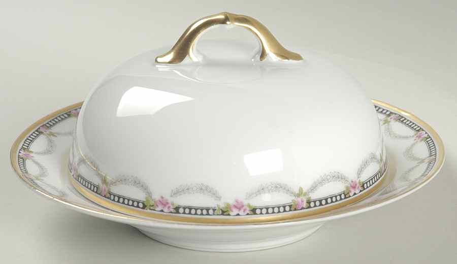 Navarre Round Covered Butter by Heinrich - H&C-1