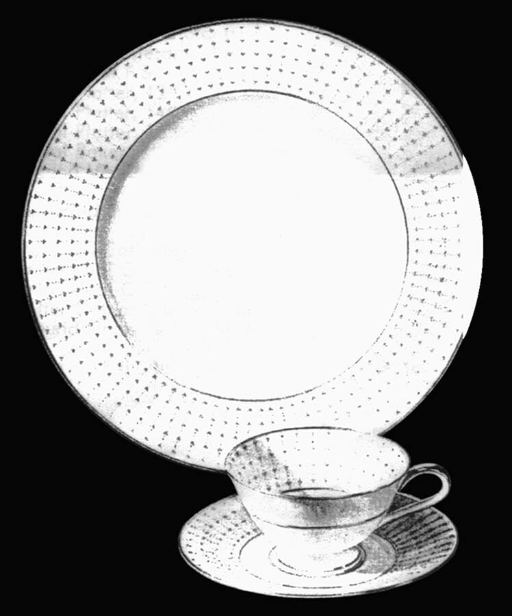 Nob Hill Dinner Plate by Heinrich - H&C-1
