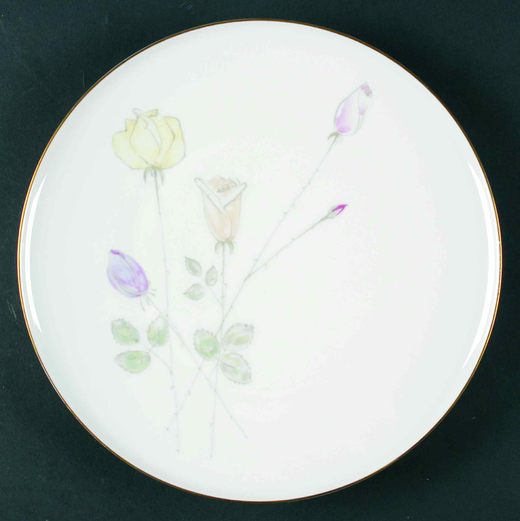 Pastel Bud Dinner Plate by Heinrich - H&C-1
