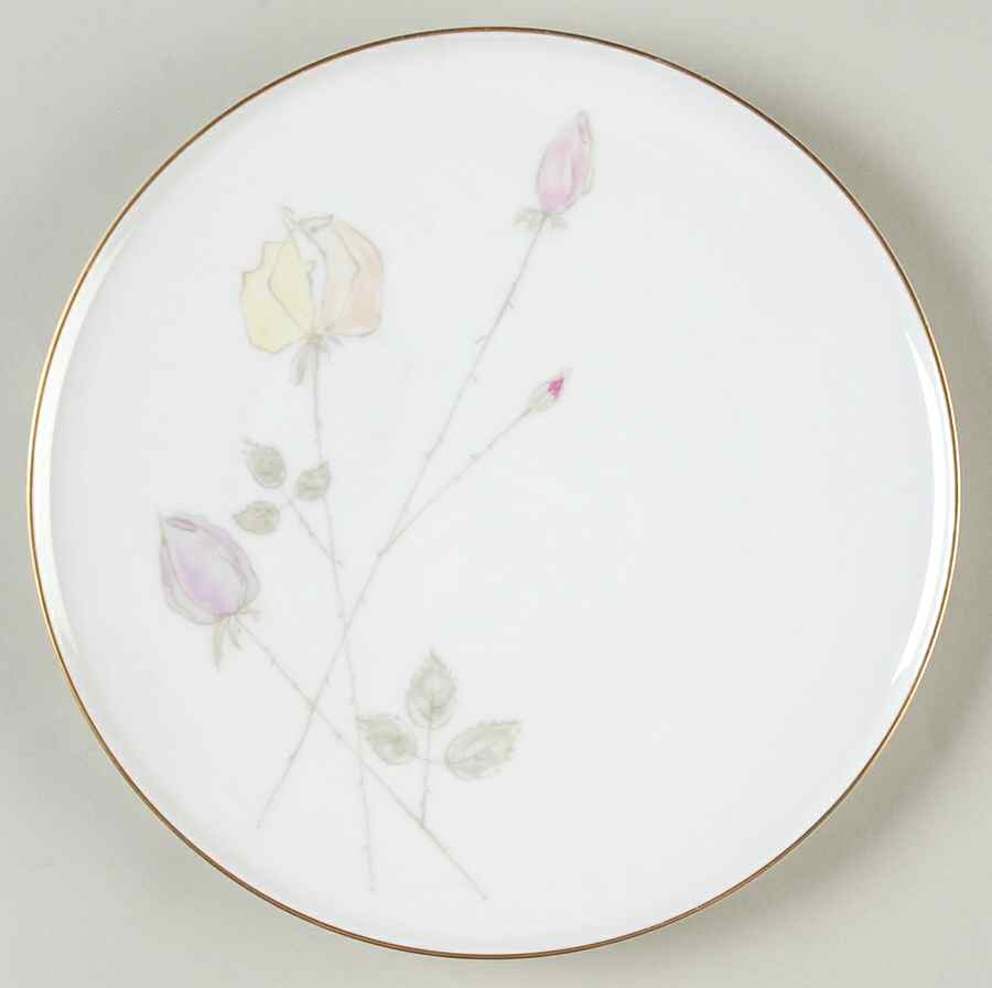 Pastel Bud Salad Plate by Heinrich - H&C-1