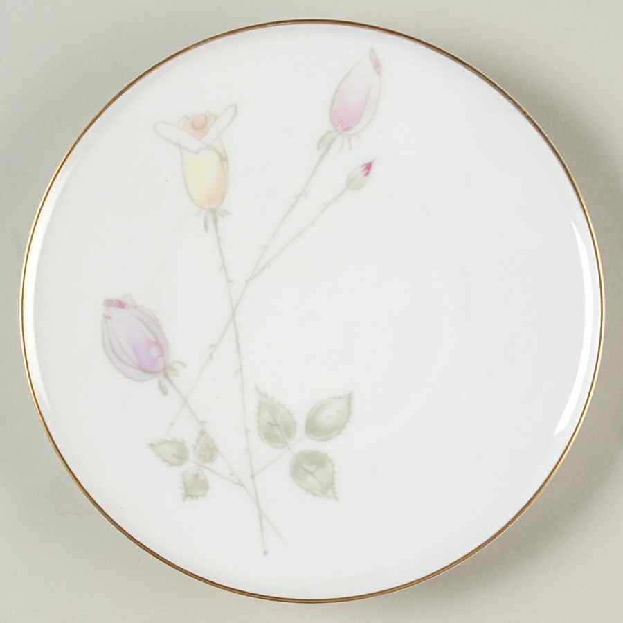 Pastel Bud Bread & Butter Plate by Heinrich - H&C-1