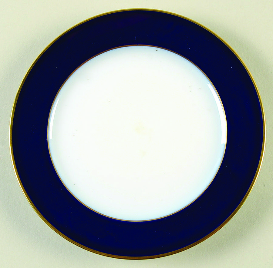 Pennon Blue Bread & Butter Plate by Heinrich - H&C-1