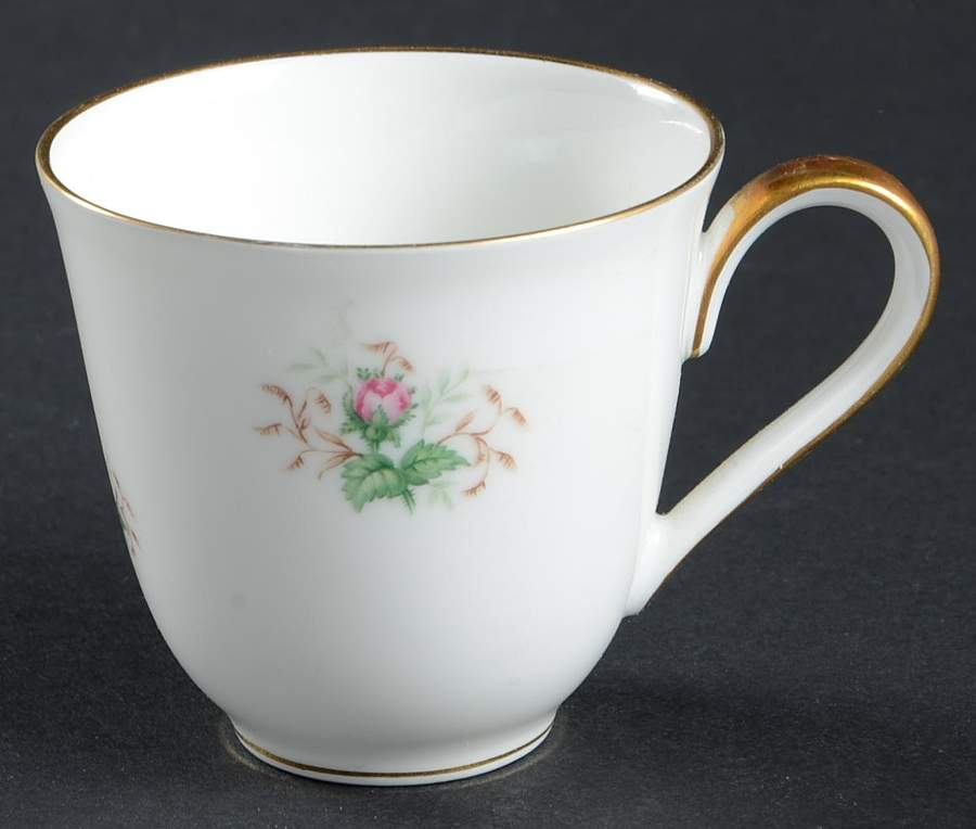 Petite Rose Flat Demitasse Cup by Heinrich - H&C-1