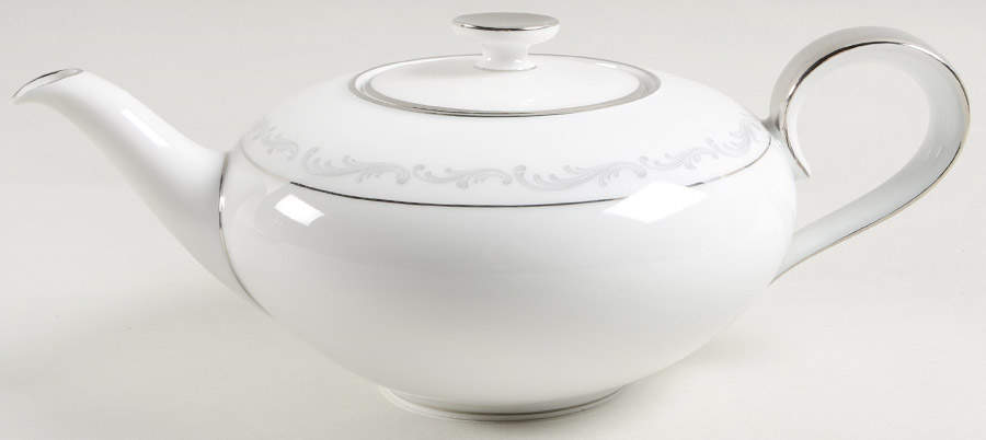 Platinum Arc Teapot & Lid by Heinrich - H&C-1