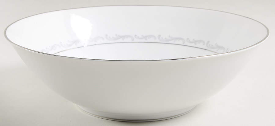 Platinum Arc 10" Round Vegetable Bowl by Heinrich - H&C-1
