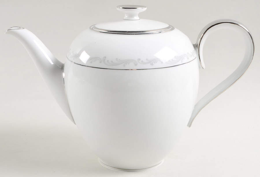 Platinum Arc Coffee Pot & Lid by Heinrich - H&C-1