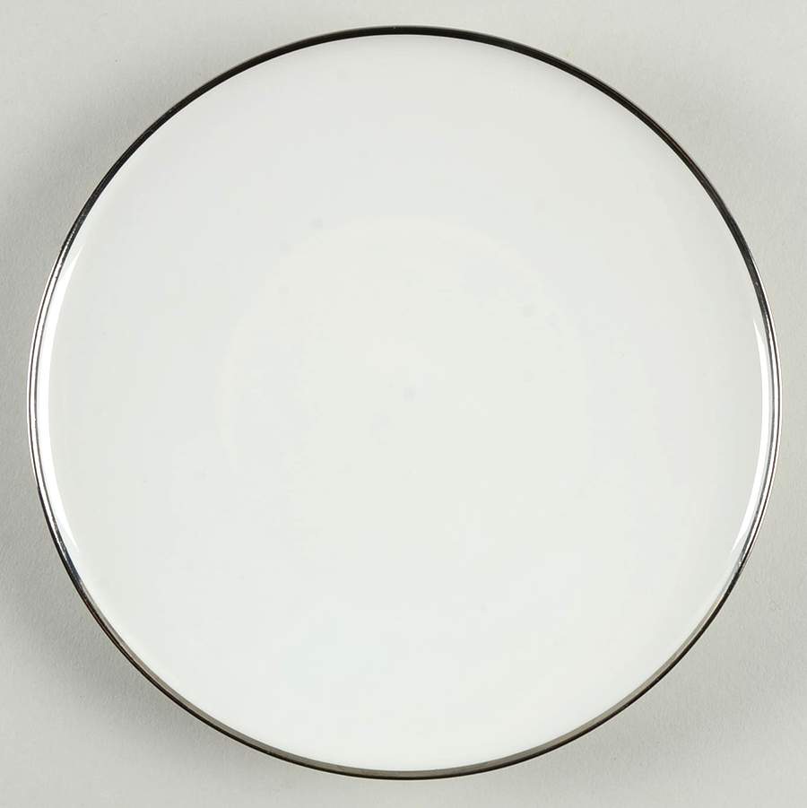 Platinum Band Bread & Butter Plate by Heinrich - H&C-1