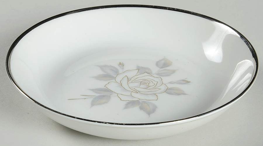 Platinum Rose Fruit/Dessert (Sauce) Bowl by Heinrich - H&C-1