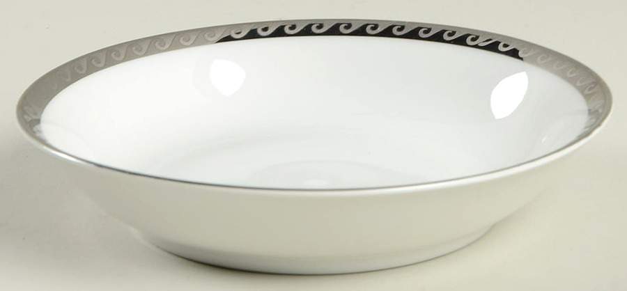 Platinum Wave Fruit/Dessert (Sauce) Bowl by Heinrich - H&C-1