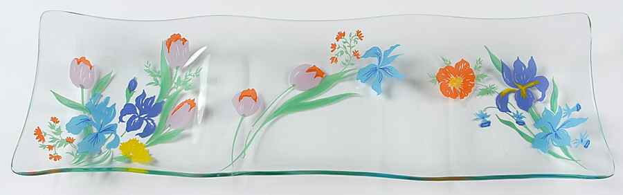 Primavera 3-Part Glassware Relish by Heinrich - H&C-1