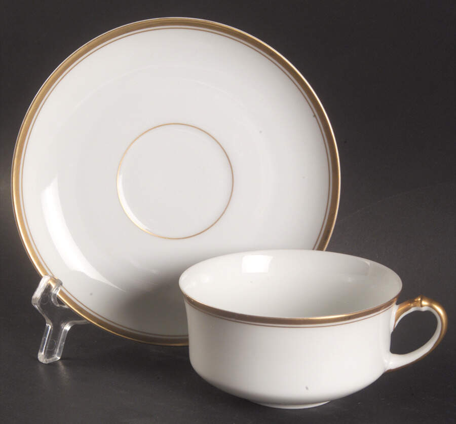Princess Flat Cup & Saucer Set by Heinrich - H&C-1