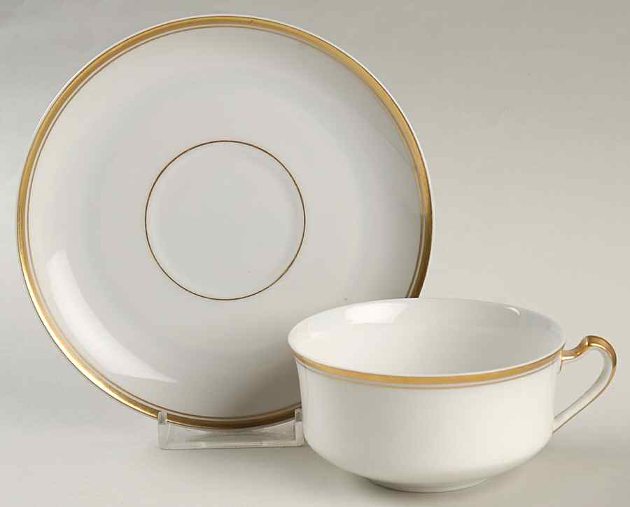 Princess Flat Cup & Saucer Set by Heinrich - H&C-1