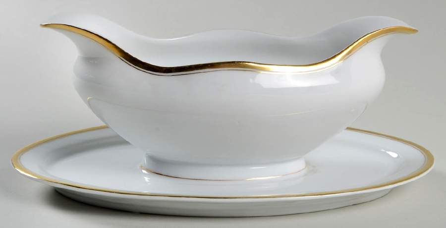 Princess Gravy Boat with Attached Underplate by Heinrich - H&C-1
