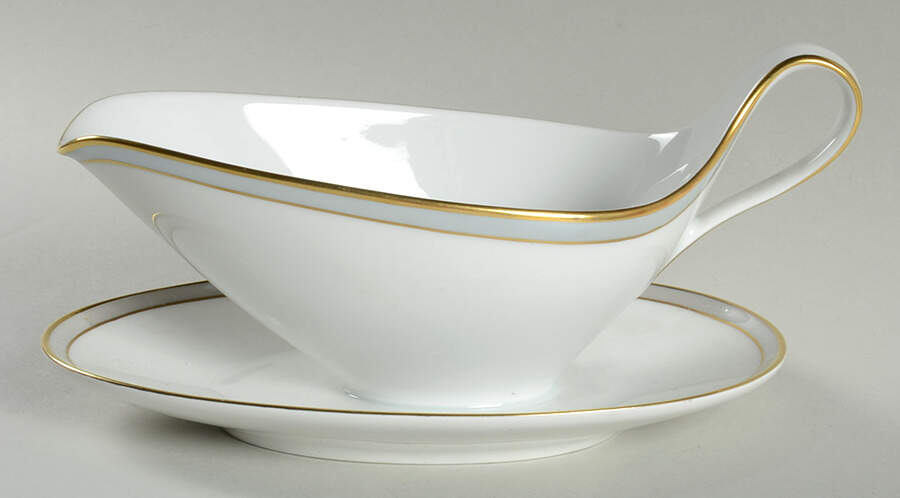 Prominenz Gravy Boat with Attached Underplate by Heinrich - H&C-1