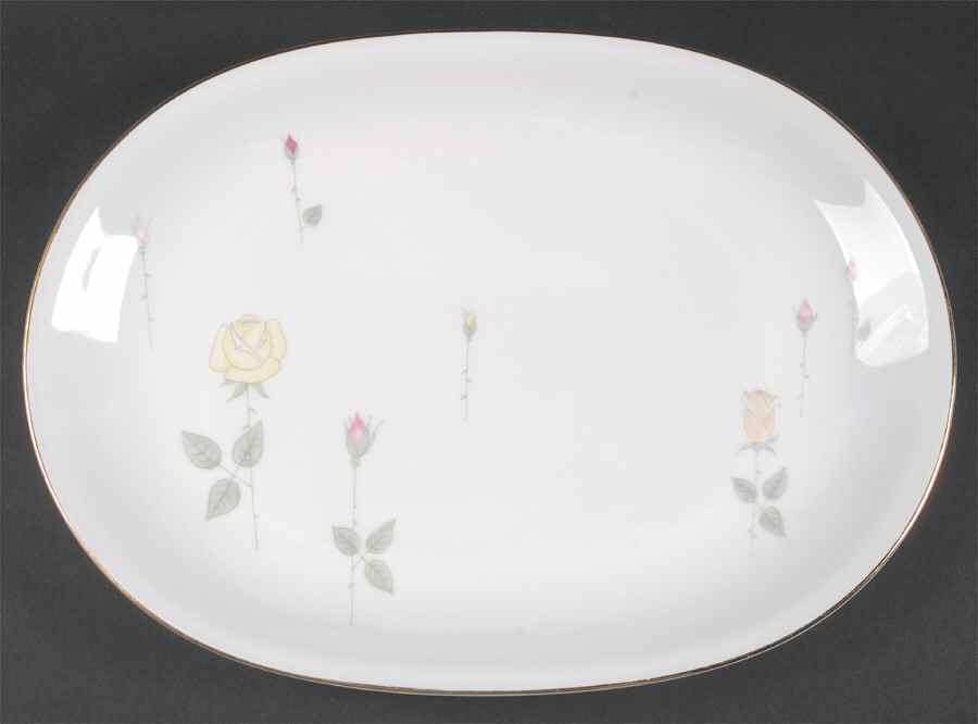 Rose Garden 14" Oval Serving Platter by Heinrich - H&C-1