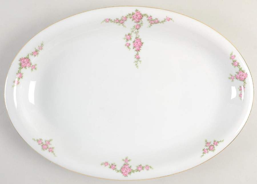 Rosalinda 13" Oval Serving Platter by Heinrich - H&C-1