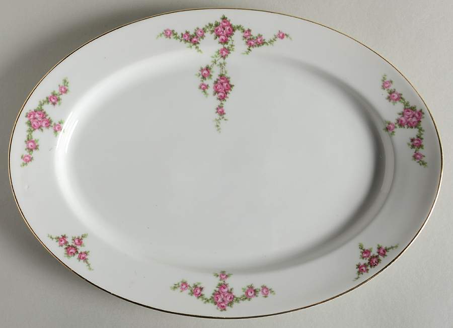 Rosalinda 11" Oval Serving Platter by Heinrich - H&C-1