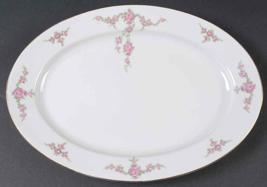 Rosalinda 12" Oval Serving Platter by Heinrich - H&C-1