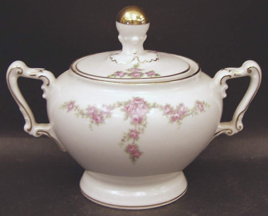 Rosalinda Sugar Bowl & Lid by Heinrich - H&C-1
