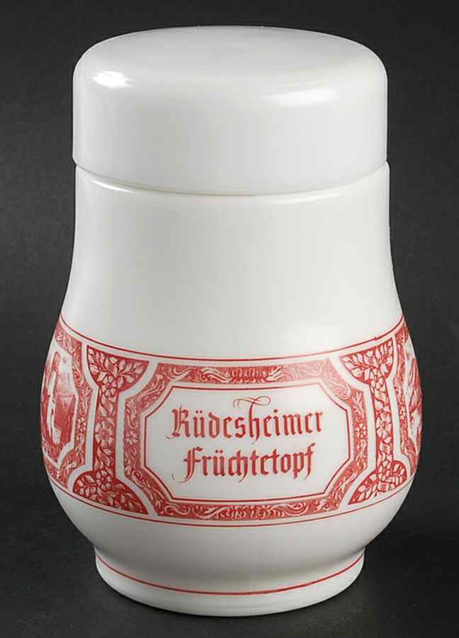 Rudesheimer Preserve Jar & Metal Cap by Heinrich - H&C-1