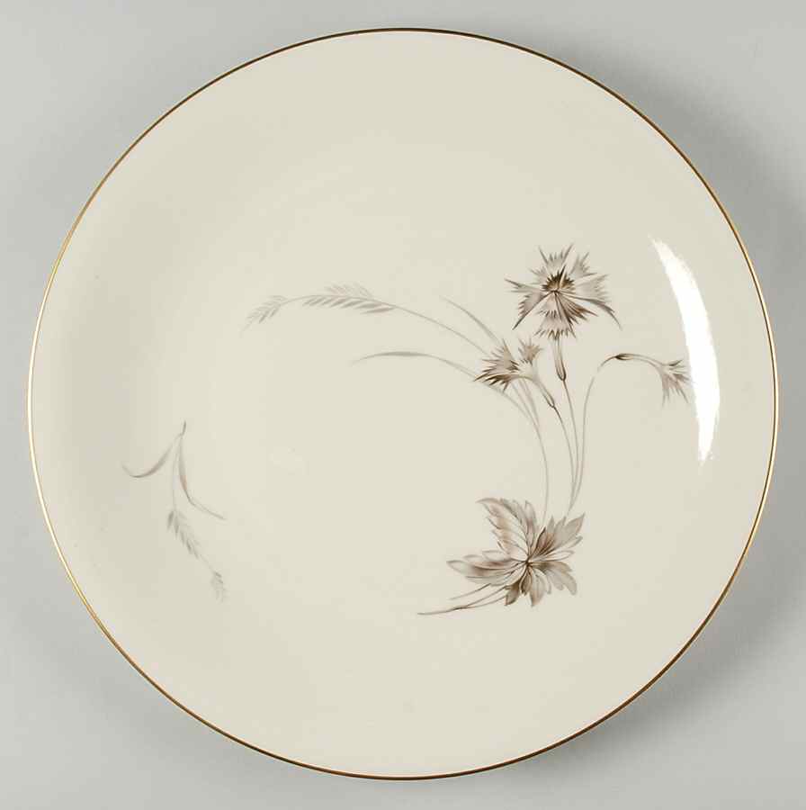 Sepia (Ivory, Gold Trim) 13" Chop Plate (Round Platter) by Heinrich - H&C-1