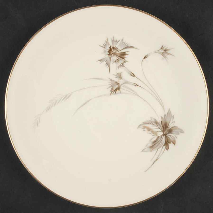 Sepia (Ivory, Gold Trim) Salad Plate by Heinrich - H&C-1