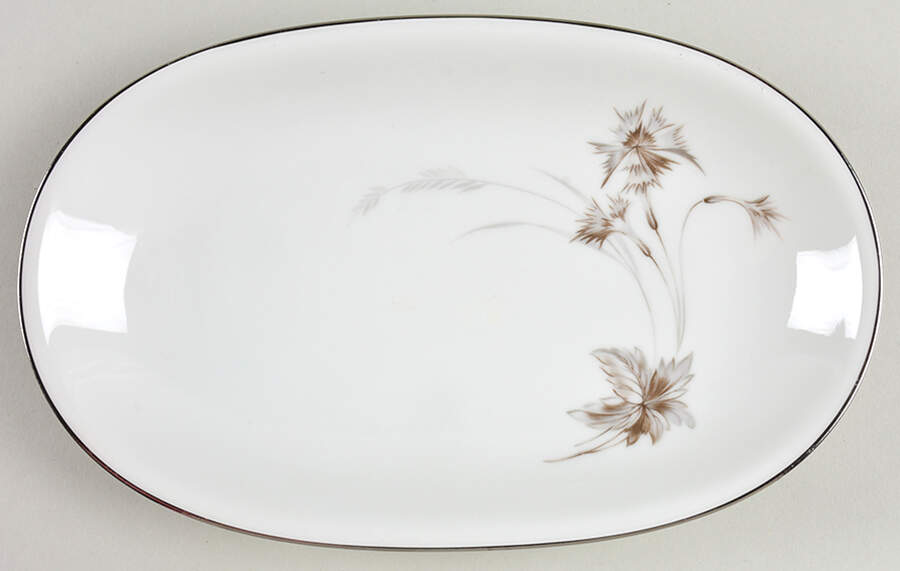 Sepia (White, Platinum Trim) Relish by Heinrich - H&C-1