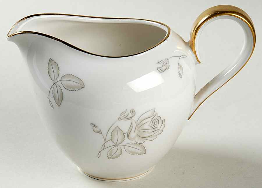 Silver Rose Creamer by Heinrich - H&C-1