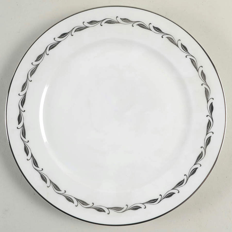 Silver Wreath Salad Plate by Heinrich - H&C-1