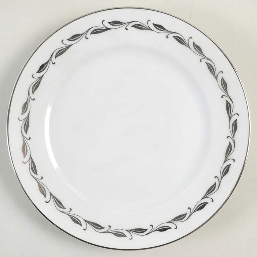 Silver Wreath Bread & Butter Plate by Heinrich - H&C-1