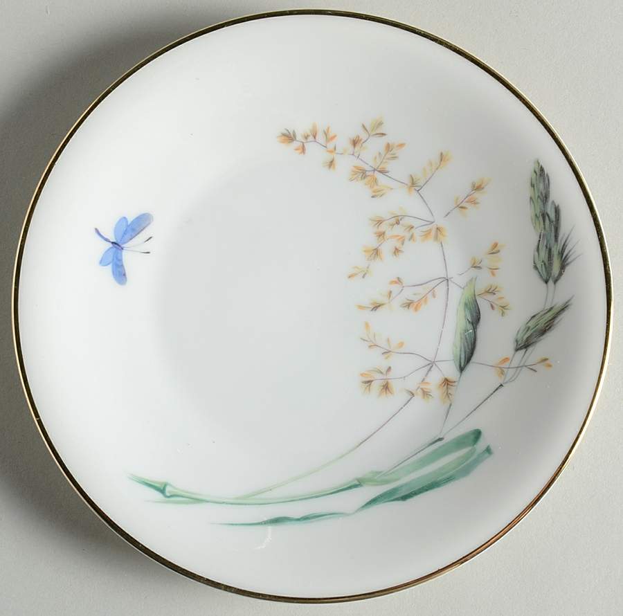 Sommer (Coupe, Smooth, Gold Trim) Bread & Butter Plate by Heinrich - H&C-1