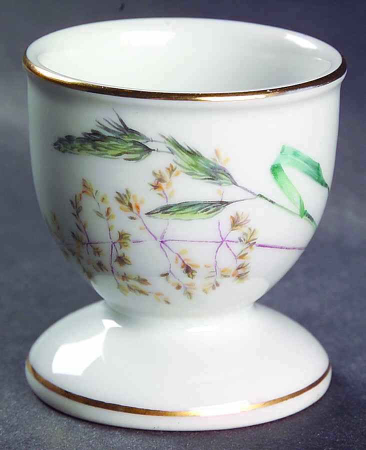 Sommer (Coupe, Smooth, Gold Trim) Single Egg Cup by Heinrich - H&C-1