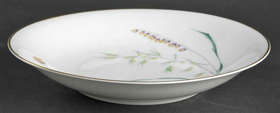 Sommer (Coupe, Smooth, Gold Trim) Large Coupe Soup Bowl by Heinrich - H&C-1
