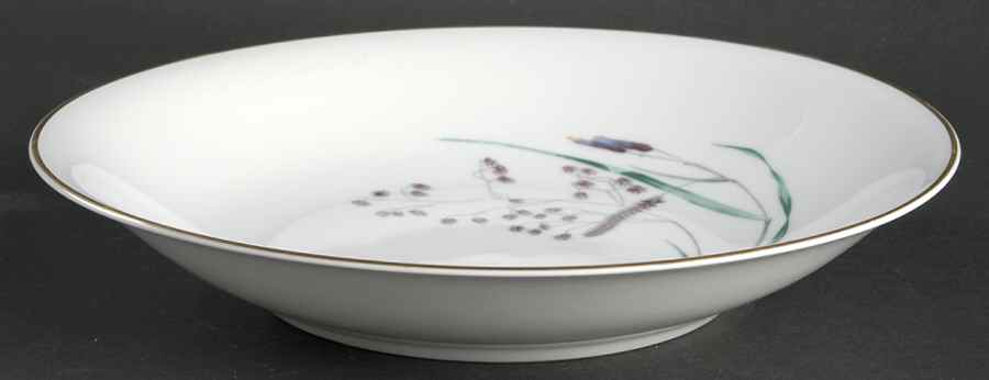 Sommer (Coupe, Smooth, Gold Trim) Large Coupe Soup Bowl by Heinrich - H&C-1