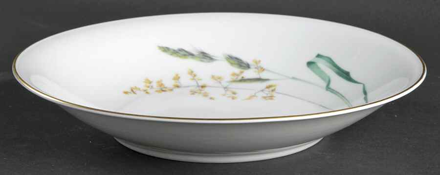 Sommer (Coupe, Smooth, Gold Trim) Large Coupe Soup Bowl by Heinrich - H&C-1