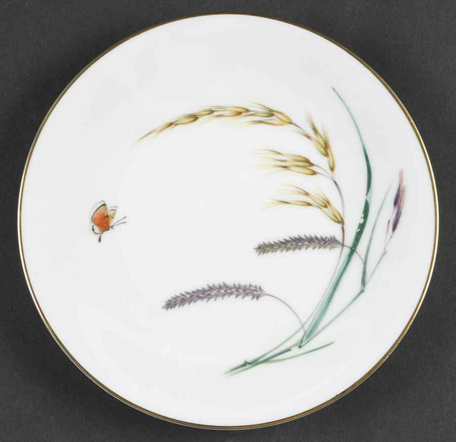 Sommer (Coupe, Smooth, Gold Trim) Dessert/Pie Plate by Heinrich - H&C-1