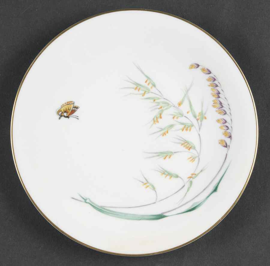 Sommer (Coupe, Smooth, Gold Trim) Dessert/Pie Plate by Heinrich - H&C-1