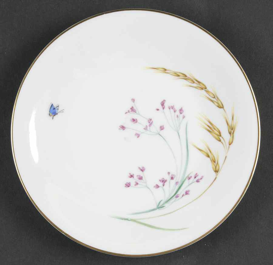 Sommer (Coupe, Smooth, Gold Trim) Dessert/Pie Plate by Heinrich - H&C-1