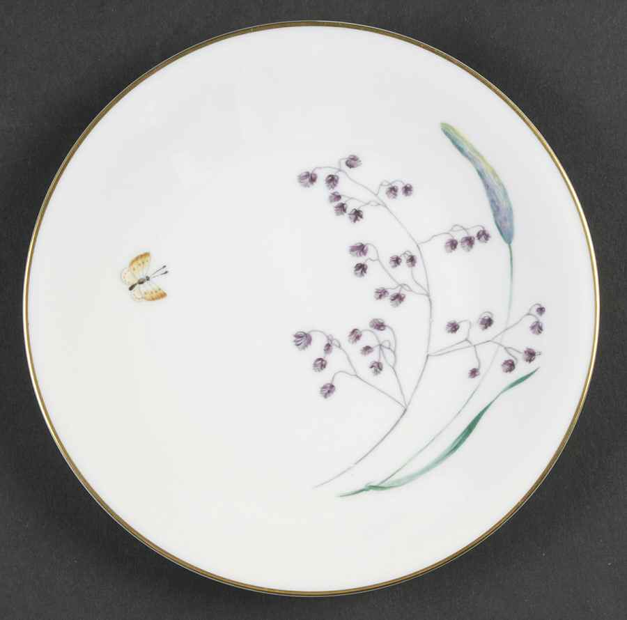 Sommer (Coupe, Smooth, Gold Trim) Dessert/Pie Plate by Heinrich - H&C-1