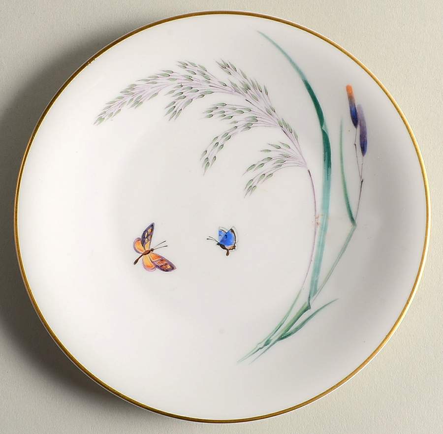 Sommer (Coupe, Smooth, Gold Trim) Bread & Butter Plate by Heinrich - H&C-1