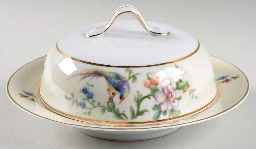 Songbird Round Covered Butter by Heinrich - H&C-1