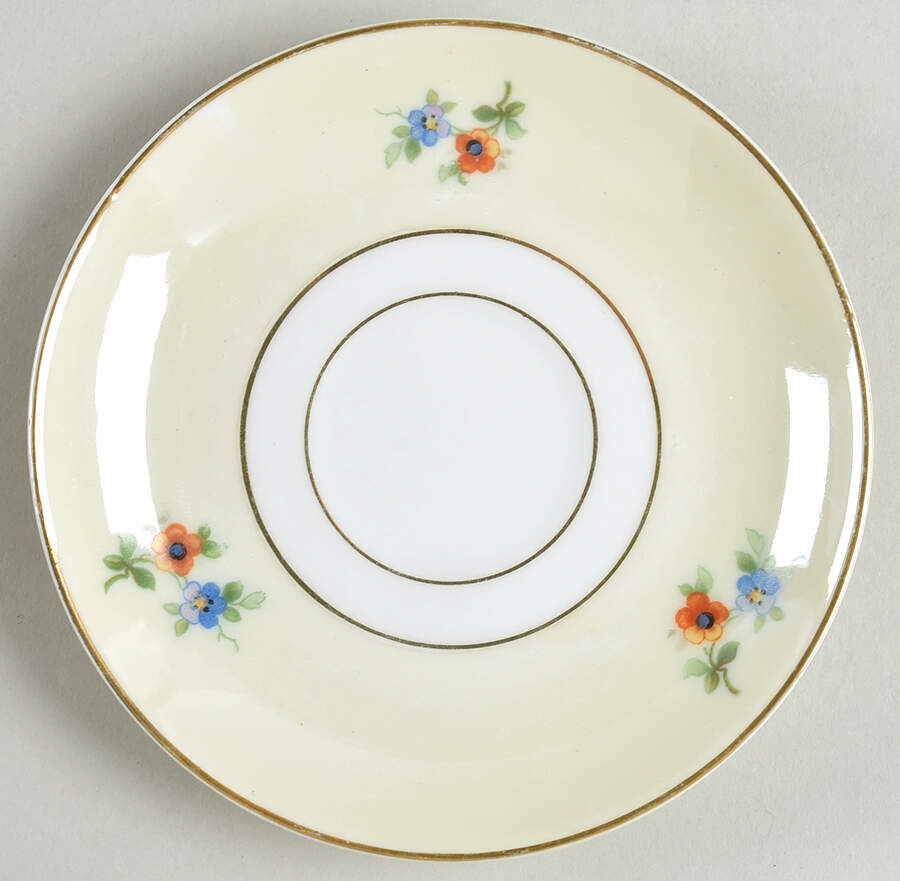 Songbird Saucer for Flat Demitasse Cup by Heinrich - H&C-1