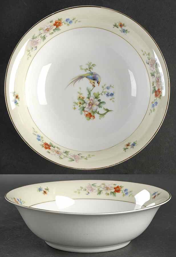 Songbird 8" Round Vegetable Bowl by Heinrich - H&C-1