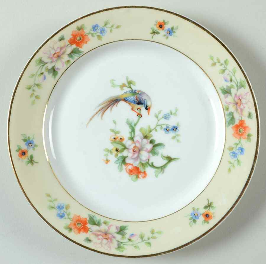 Songbird Bread & Butter Plate by Heinrich - H&C-1