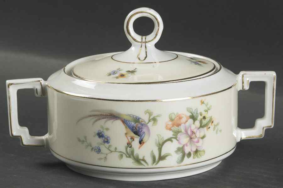 Songbird Sugar Bowl & Lid by Heinrich - H&C-1