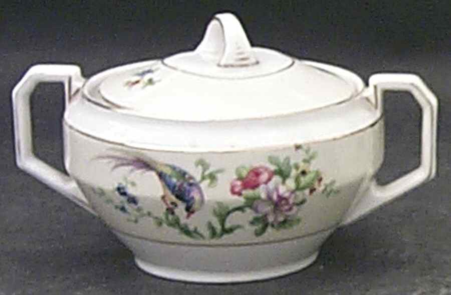 Songbird Sugar Bowl & Lid by Heinrich - H&C-1