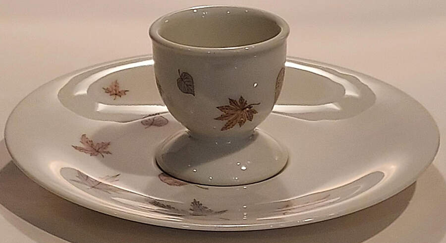 Spessart Egg Set-Egg Cup & Saucer by Heinrich - H&C-1