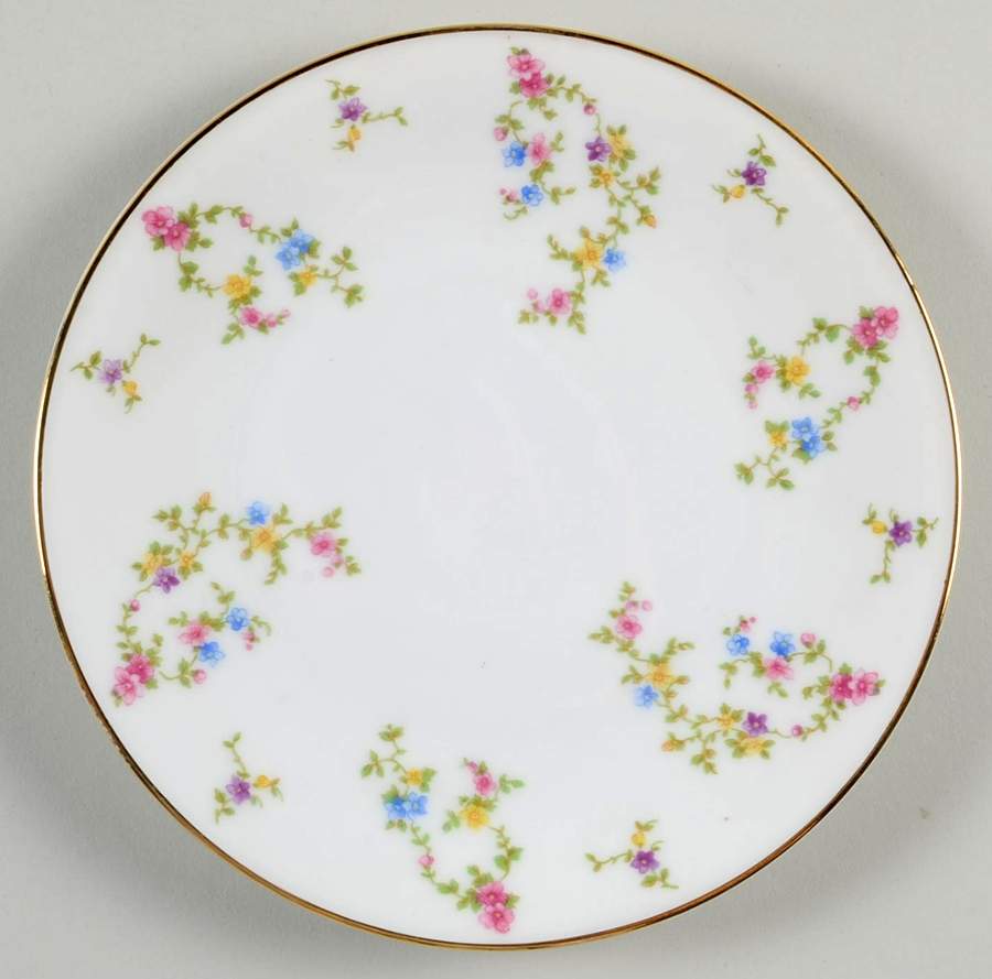 Spring Fantasy Bread & Butter Plate by Heinrich - H&C-1