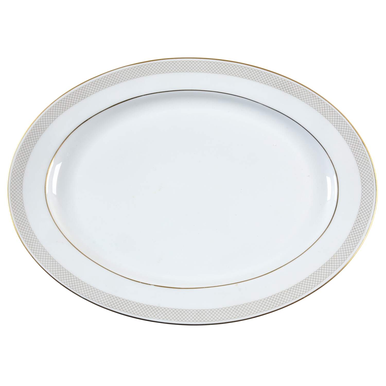 Spinning 12" Oval Serving Platter by Heinrich - H&C-1