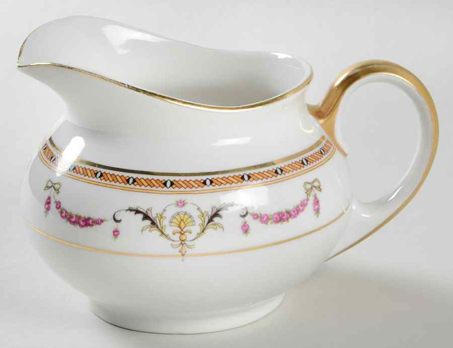 St Germaine (White Body) Creamer by Heinrich - H&C-1